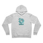 Driky King Nothing - Blue Brain Fleece Pullover Hoodie