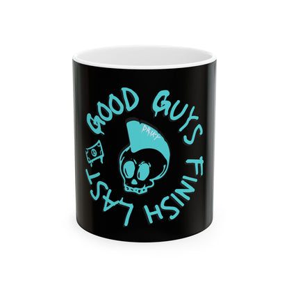 Drikyz Good Guys Finish Last - Blue Brain - 11oz Coffee Cup