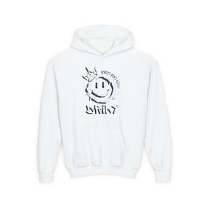 Driky King Nothing - White Night - Youth Heavy Blend Hoodie