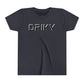 Youth Driky Stud Muffin - Blackout Short Sleeve Tee