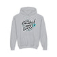 Driky Life - Blue Brain - Youth Heavy Blend Hoodie