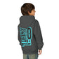 Driky 1 point 0 Bro - Blue Brain - (Back Print) Youth Heavy Blend Hoodie