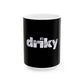 Driky Wear - White Night - 11oz Coffee Cup