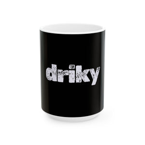 Driky Wear - White Night - 11oz Coffee Cup