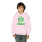 Driky Die Happy -  Green Monkey - Youth Heavy Blend Hoodie
