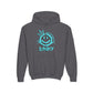 Driky King Nothing - Blue Brain - Youth Heavy Blend Hoodie