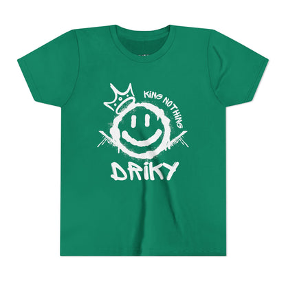 Youth Driky King Nothing - Simple Short Sleeve Tee