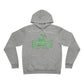 Driky Laugh at the World - Green Monkey Fleece Pullover Hoodie