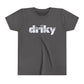 Youth Driky Wear - White Night Short Sleeve Tee