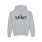 Driky Roy-al - Blackout - Youth Heavy Blend Hoodie