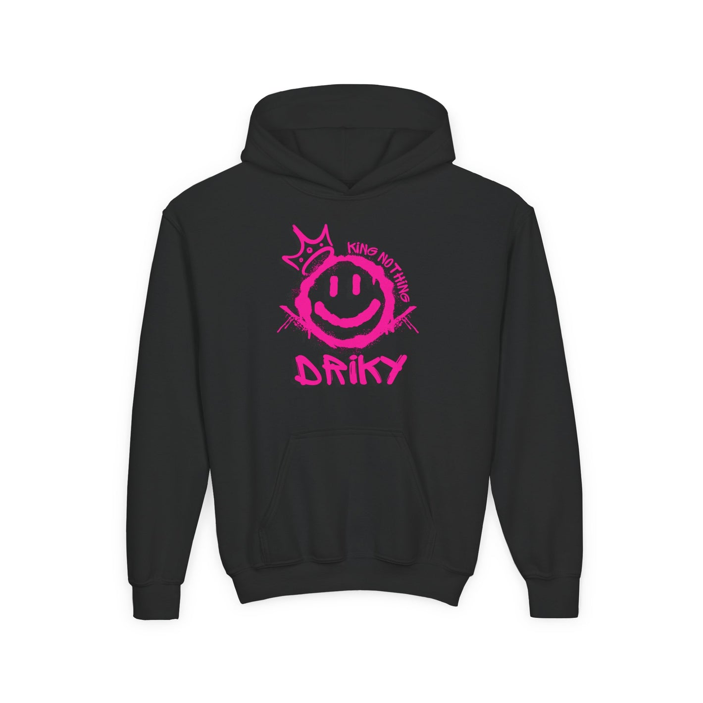 Driky King Nothing - Pinkerton - Youth Heavy Blend Hoodie