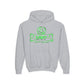 Driky Laugh at the World - Green Monkey - Youth Heavy Blend Hoodie
