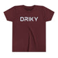 Youth Driky Stud Muffin - White Night Short Sleeve Tee