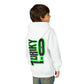 Youth Driky 1 point 0 Bro - Green Monkey Backprint - Heavy Blend Hoodie 16 Colors
