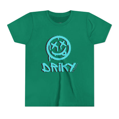 Youth Driky Die Happy - Blue Brain Short Sleeve Tee