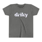 Youth Driky Wear - White Night Short Sleeve Tee