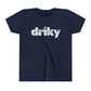 Youth Driky Wear - White Night Short Sleeve Tee