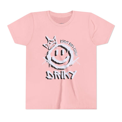 Youth Driky King Nothing - White Night Short Sleeve Tee