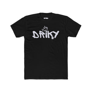 Driky Roy-al - White Night Cotton Crew Tee
