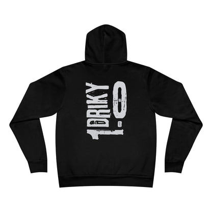 Driky 1 point 0 Bro - OG2 - Back Print Fleece Pullover Hoodie