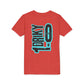 Youth Driky 1 point 0 Bro - - Blue Brain Back Print Short Sleeve Tee