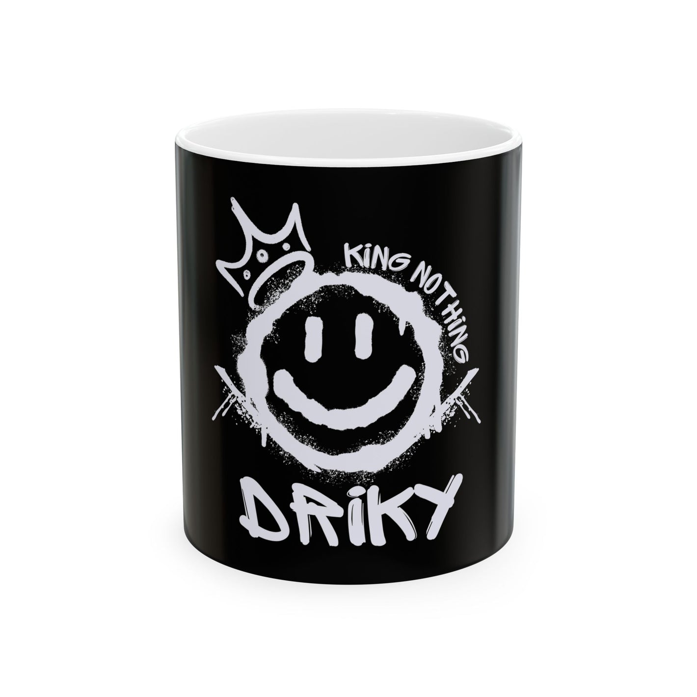 Driky King Nothing - White Night - 11oz Coffee Cup