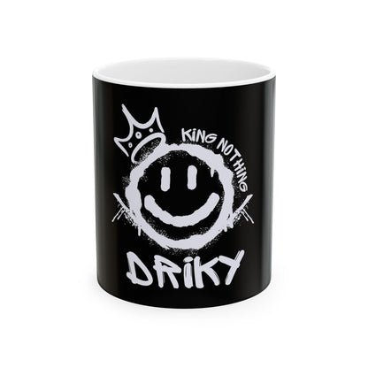 Driky King Nothing - White Night - 11oz Coffee Cup