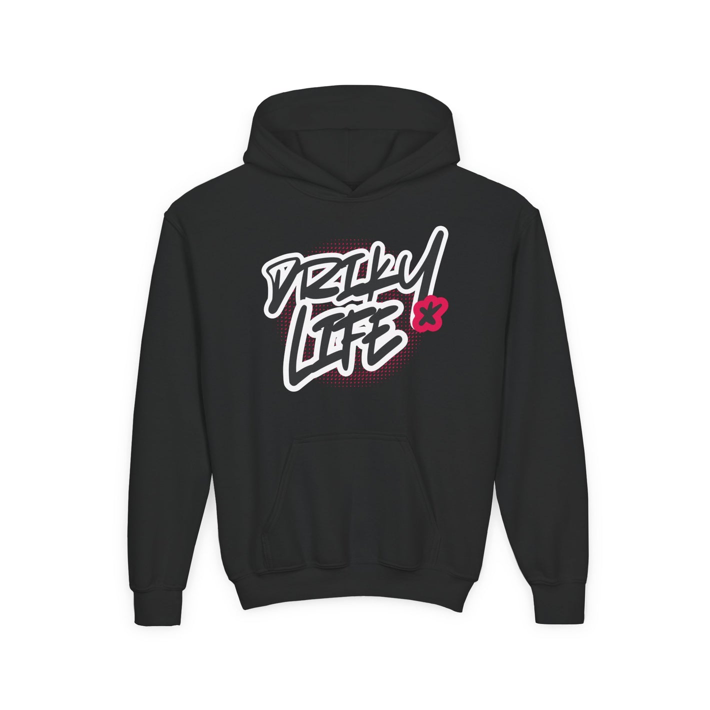 Driky Life - Rose Blood - Youth Heavy Blend Hoodie