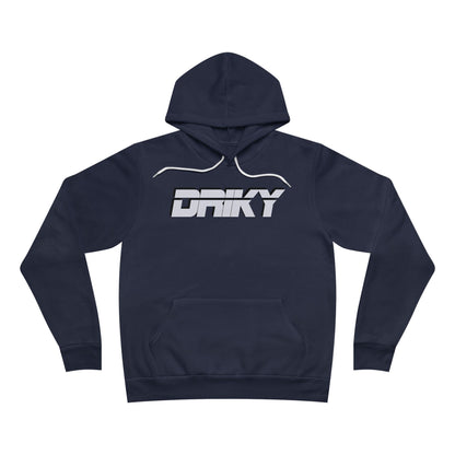 Driky Sport - White Night Fleece Pullover Hoodie