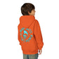 Drikyz Good Guys Finish Last - Blue Brain - (Back Print) Youth Heavy Blend Hoodie