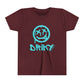 Youth Driky Die Happy - Blue Brain Short Sleeve Tee