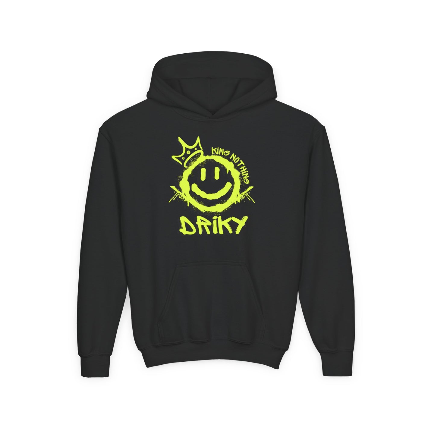 Driky King Nothing - Banana Sunshine - Youth Heavy Blend Hoodie
