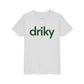 Youth Little Driky - Green Monkey Short Sleeve Tee