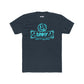Driky Laugh at the World - Blue Brain Cotton Crew Tee