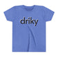 Youth Little Driky - Blackout Short Sleeve Tee