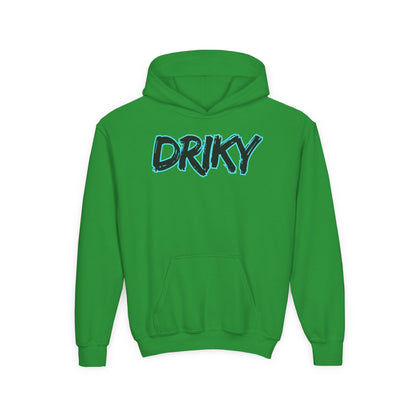 Driky Rough Ryder - Blue Brain - Youth Heavy Blend Hoodie