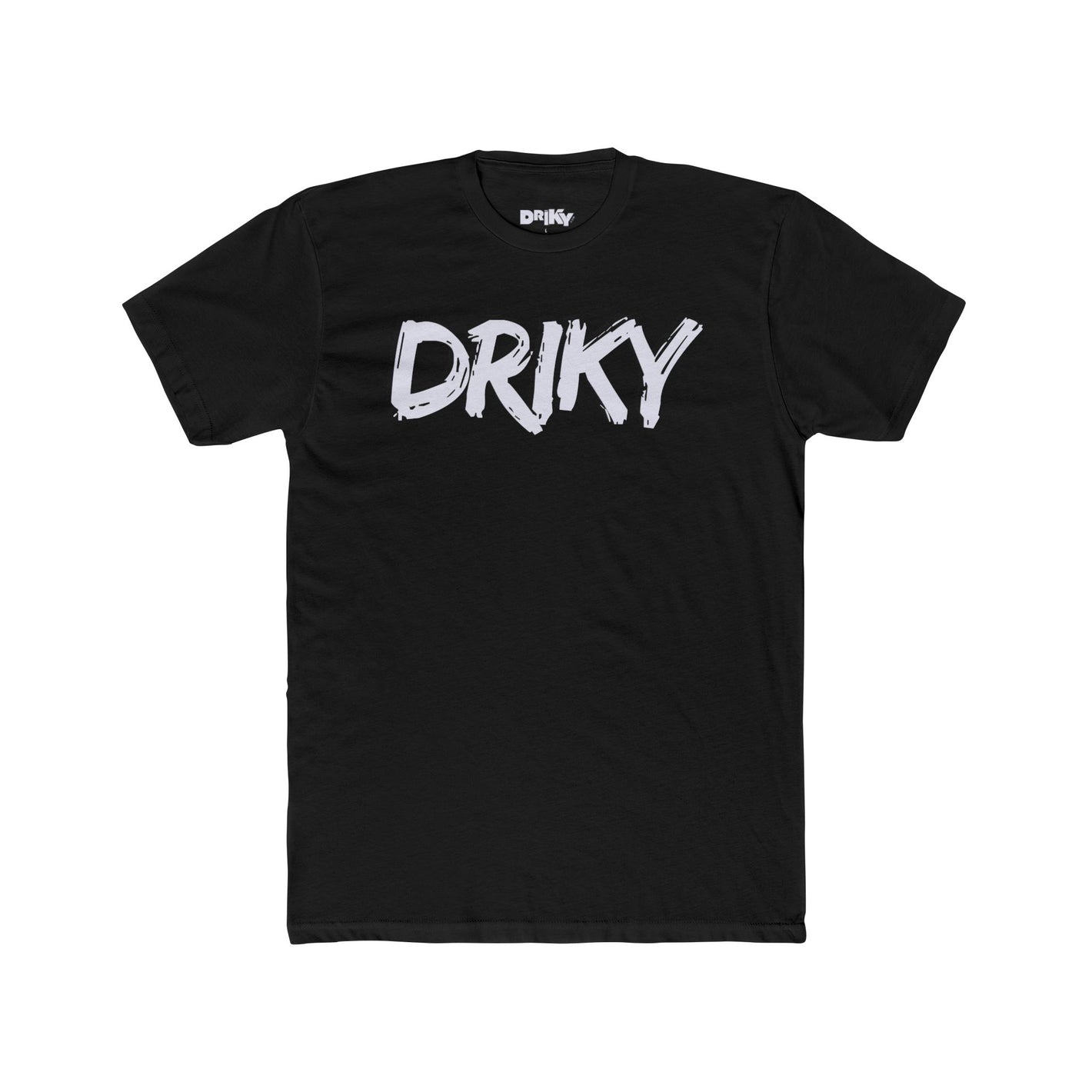 Driky Rough Ryder - White Night Cotton Crew Tee