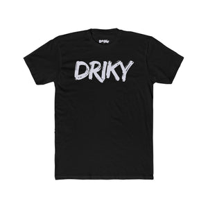 Driky Rough Ryder - White Night Cotton Crew Tee
