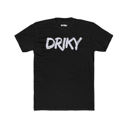 Driky Rough Ryder - White Night Cotton Crew Tee