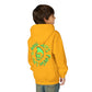 Drikyz Good Guys Finish Last - Green Monkey - (Back Print) Youth Heavy Blend Hoodie