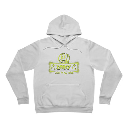 Driky Laugh at the World - Banana Sunshine Fleece Pullover Hoodie
