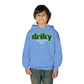 Driky ESTD Wear - Green Monkey - Youth Heavy Blend Hoodie