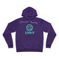 Driky Die Happy - Blue Brain Fleece Pullover Hoodie