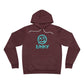 Driky Die Happy - Blue Brain Fleece Pullover Hoodie