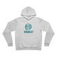 Driky Die Happy - Blue Brain Fleece Pullover Hoodie