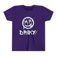 Youth Driky Die Happy - White Night Short Sleeve Tee