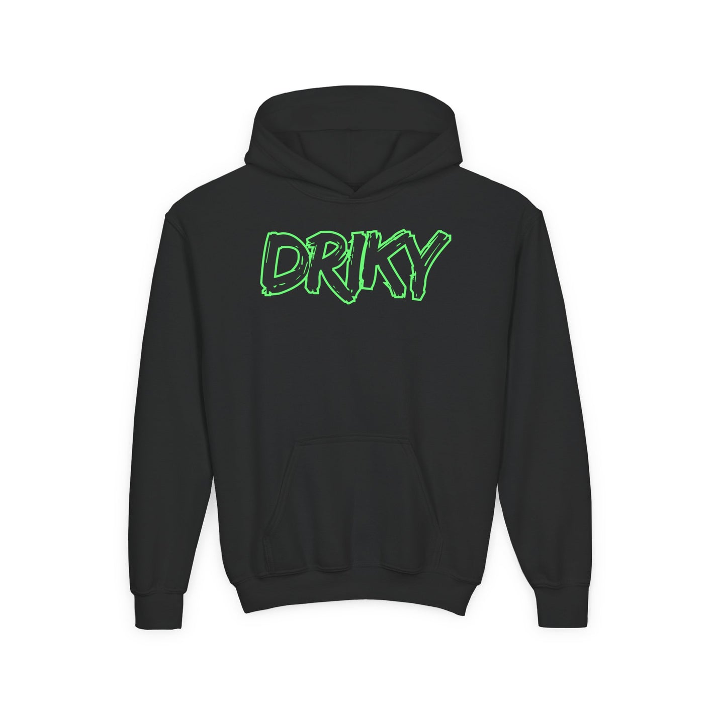 Driky Rough Ryder - Green Monkey - Youth Heavy Blend Hoodie