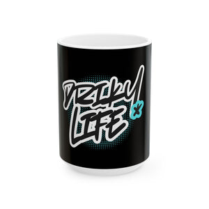 Driky Life - Blue Brain 11oz Coffee Cup