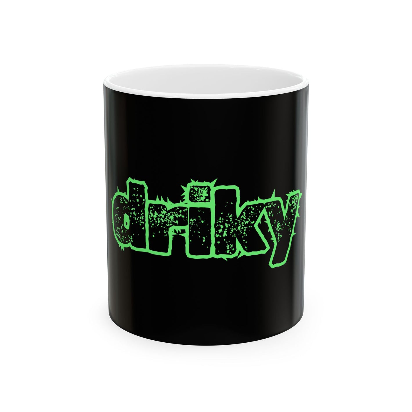 Driky Wear - Green Monkey - 11oz Coffee Cup