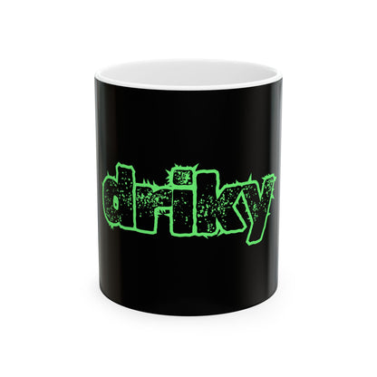 Driky Wear - Green Monkey - 11oz Coffee Cup